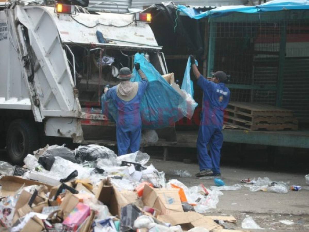 En enero iniciará la recolección de la basura las 24 horas en la capital de Honduras