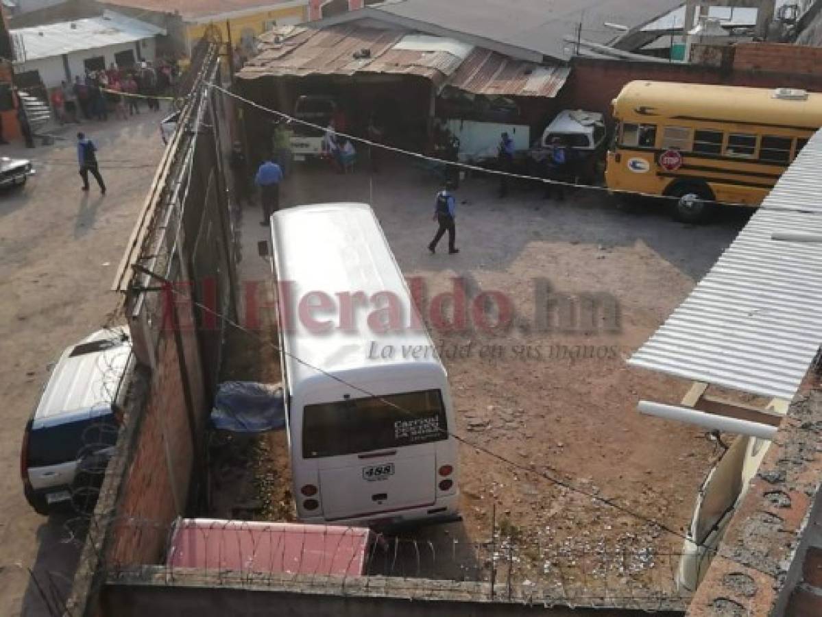 Acribillan a conductor de bus rapidito en la colonia 30 de Noviembre de la capital