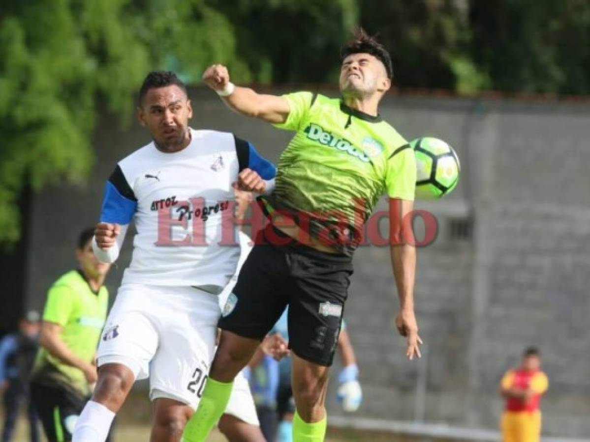 Real de Minas y Honduras Progreso en la jornada 16 en Danlí. (Fotos: Ronal Aceituno / Grupo Opsa)