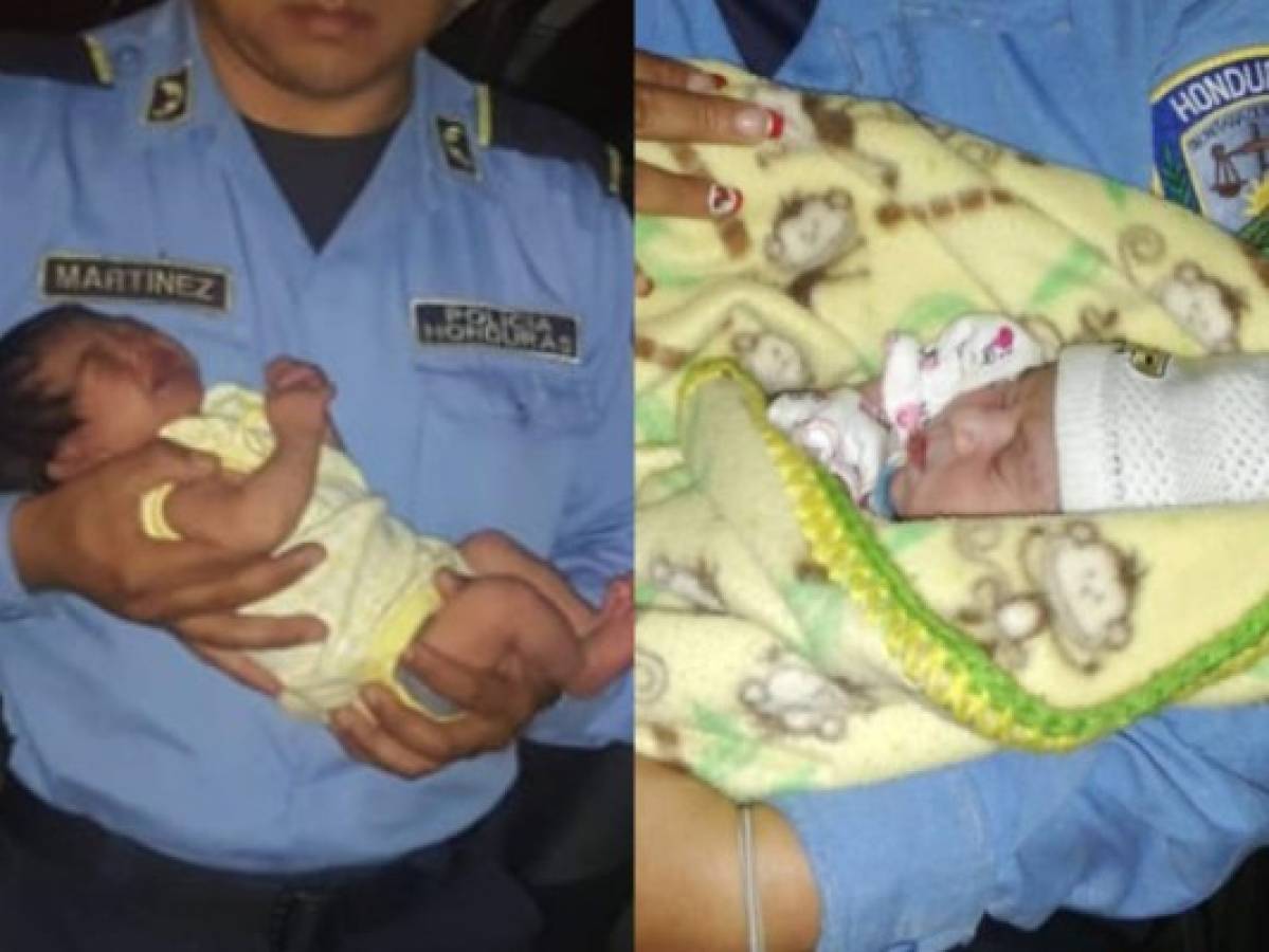 Dos recién nacidas son rescatadas de la calle en Copán y en la capital de Honduras