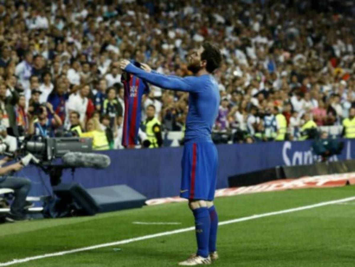 Esto hizo Lionel Messi en el Santiago Bernabéu en el clásico Real Madrid vs Barcelona hace un año