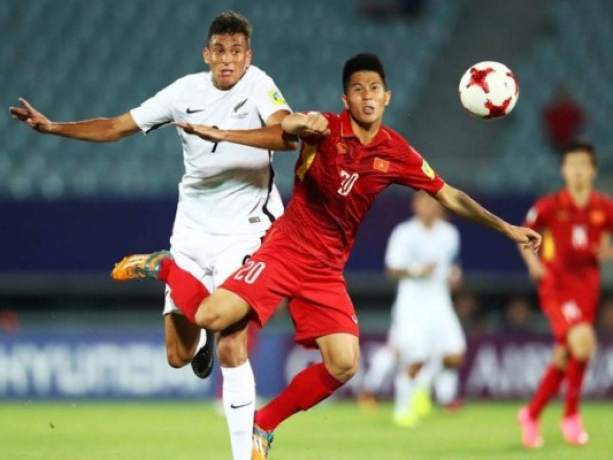 Vietnam y Nueva Zelanda empatan sin goles en su debut en el Mundial sub-20 de Corea del Sur