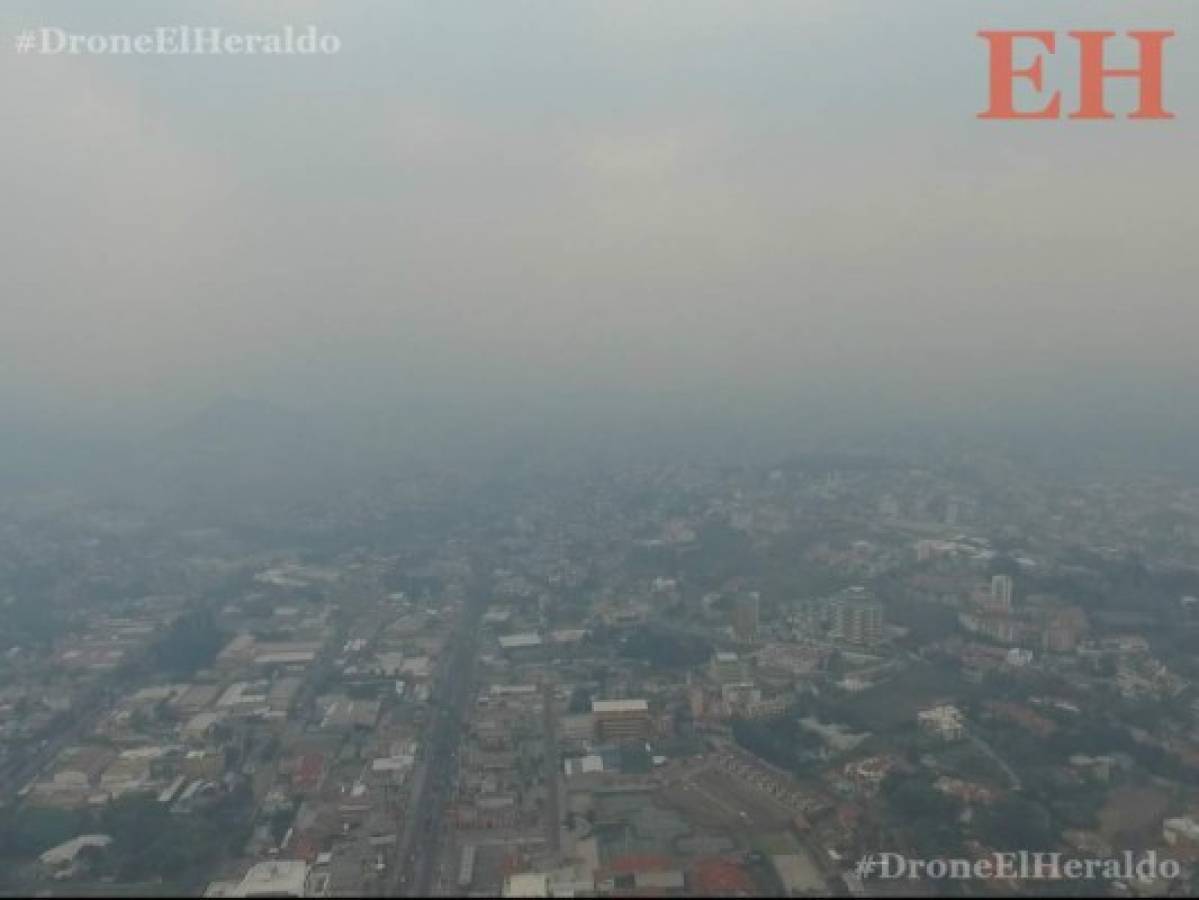 Inversión térmica eleva la temperatura de Tegucigalpa hasta los 35 grados