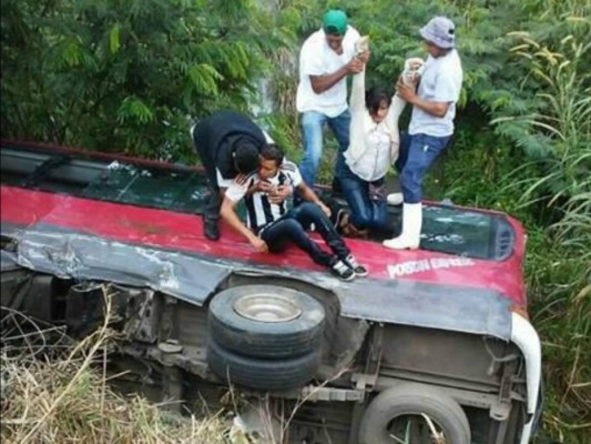 Un muerto y varios heridos en accidente en Talanga, Francisco Morazán