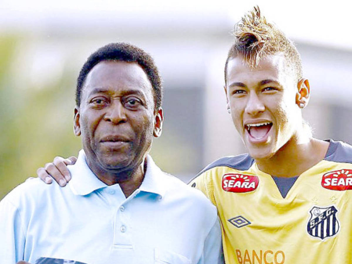 Neymar renovó con Santos hasta el 2014