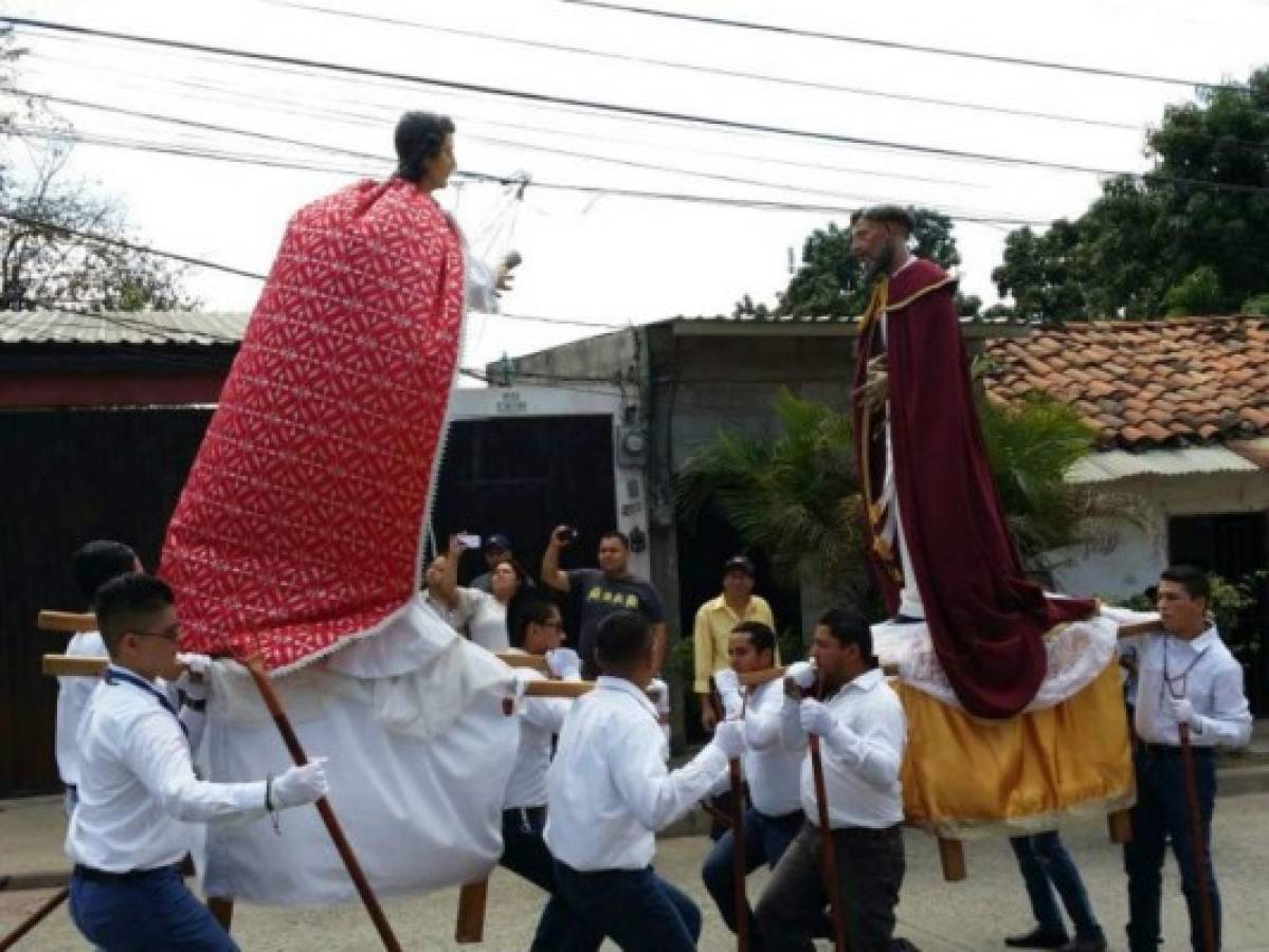Semana Santa: Solemne procesión de la imagen del Ecce Homo en Comayagua