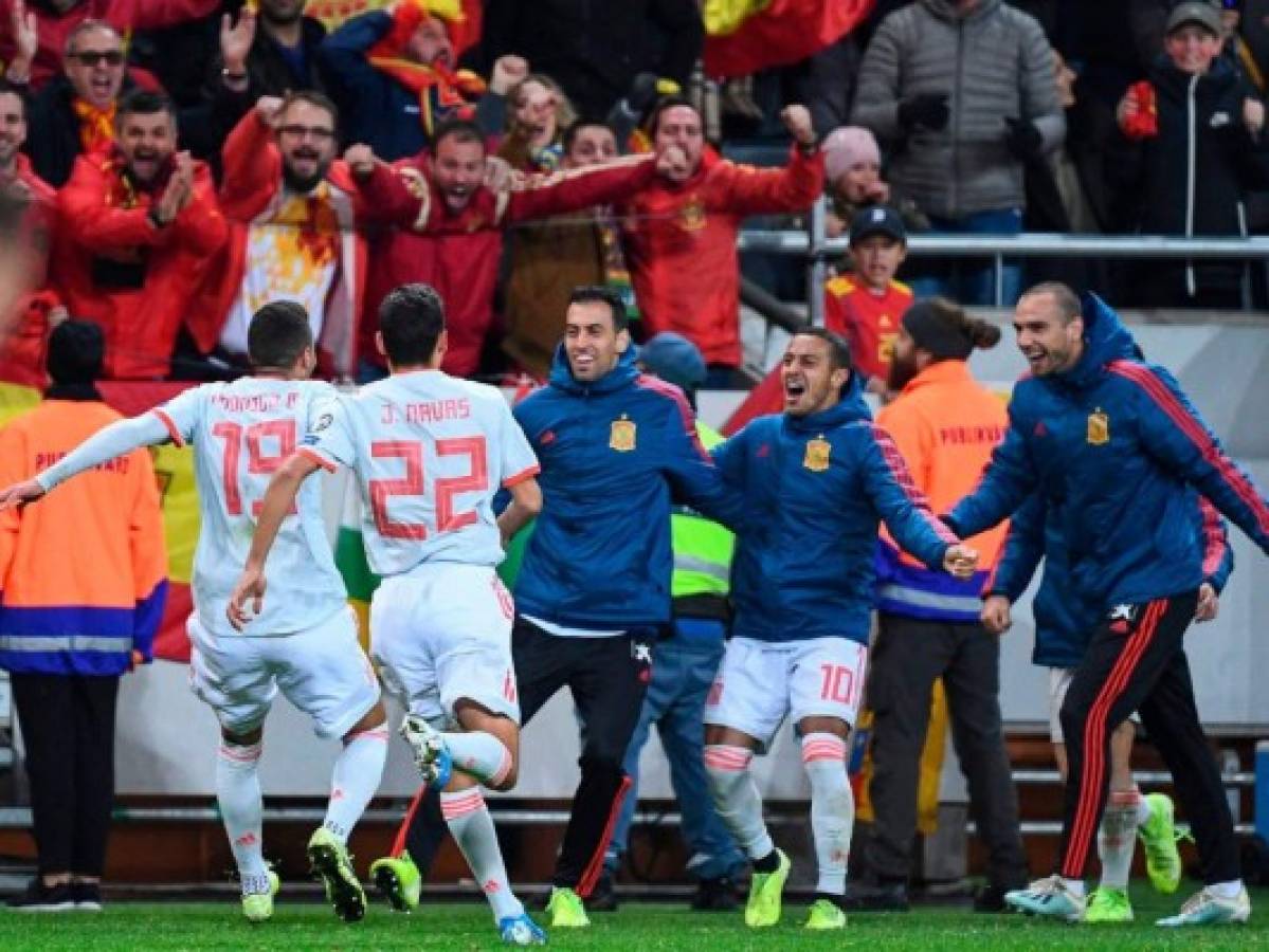 España empata 1-1 con Suecia y clasifica a la Euro 2020
