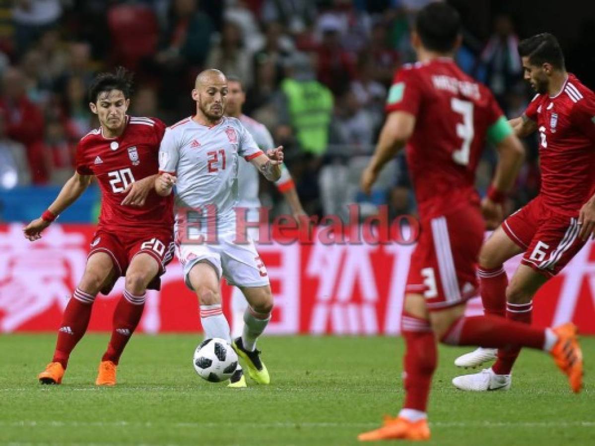 España vence a Irán con gol de Diego Costa