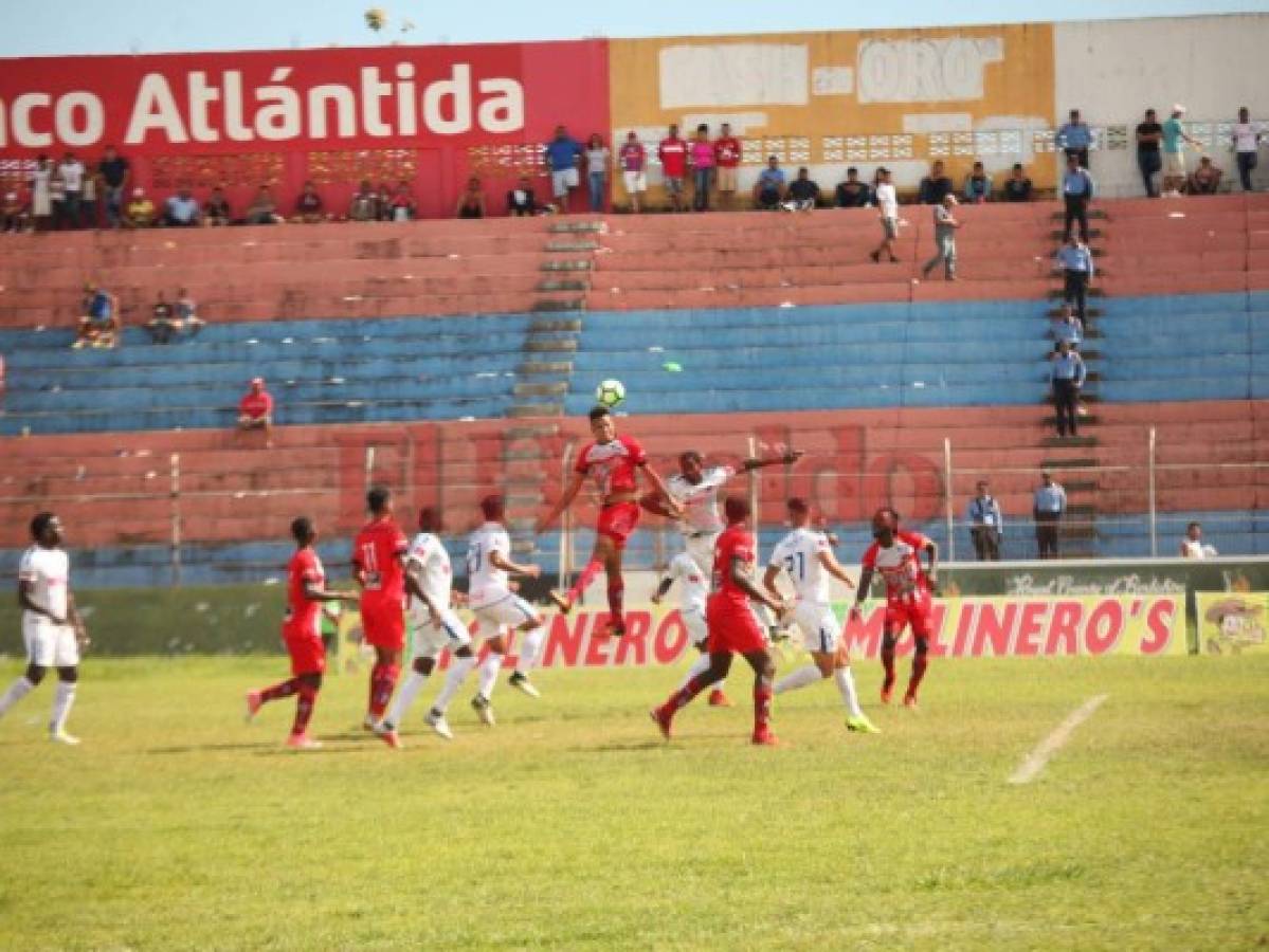 Olimpia perdió 0-2 ante el CD Vida en partido reprogramado en La Ceiba