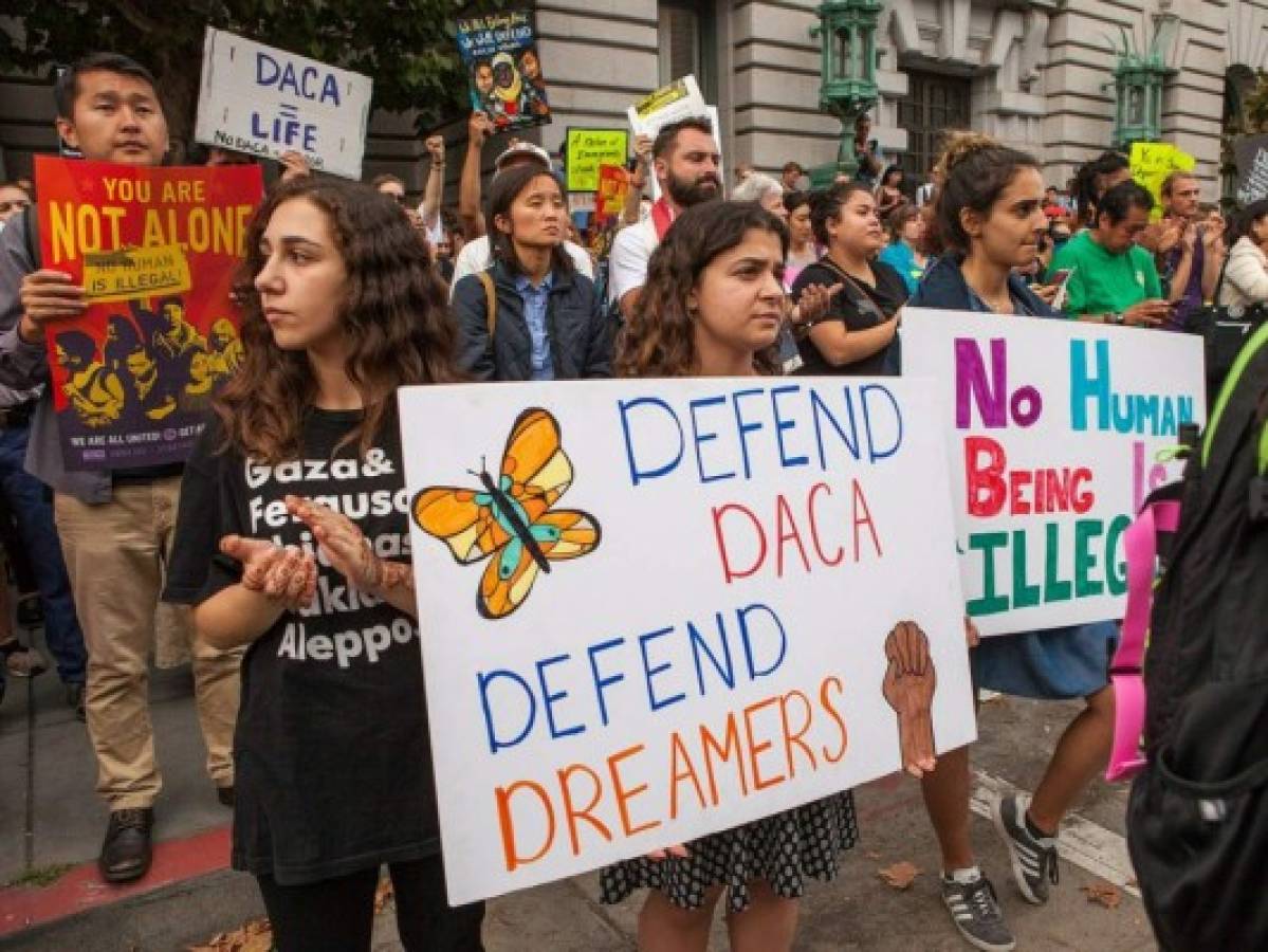 'Dreamers' culpan a Donald Trump por falta de solución para inmigrantes en presupuesto