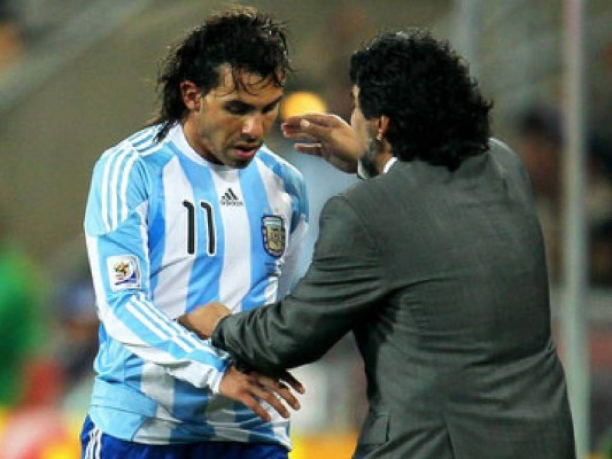 Maradona apoya regreso de Tevez a Boca Juniors