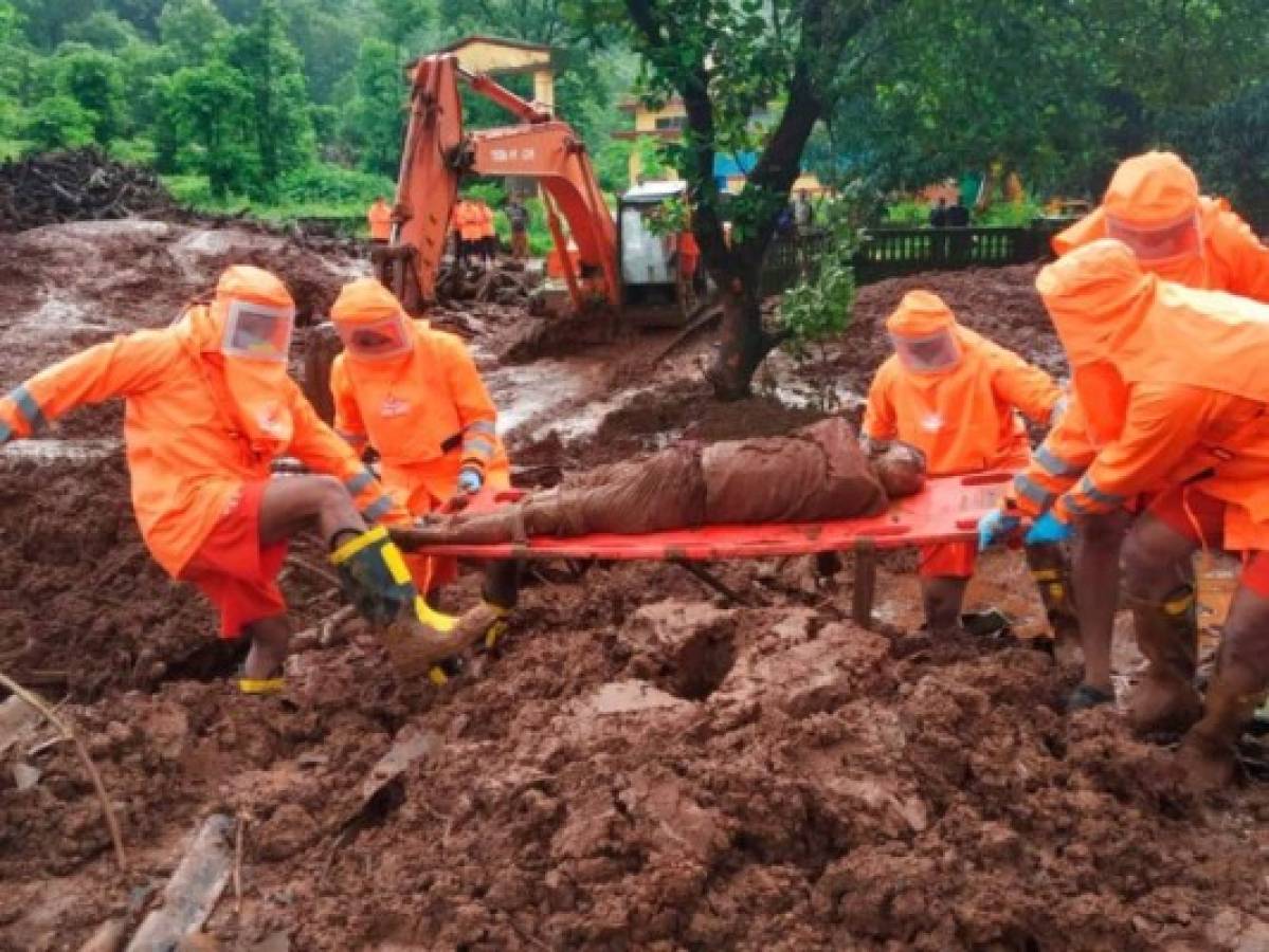 India: 113 muertos en aludes de tierra e inundaciones por lluvias del monzón