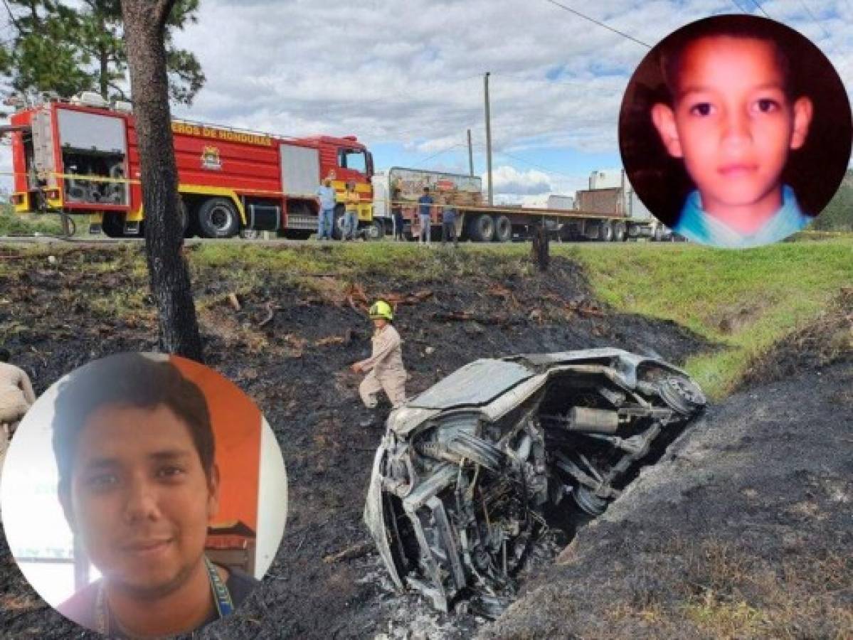 Radiólogo y adolescente murieron calcinados en fatal accidente