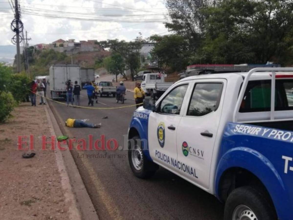 Hombre muere atropellado por un camión en el anillo periférico