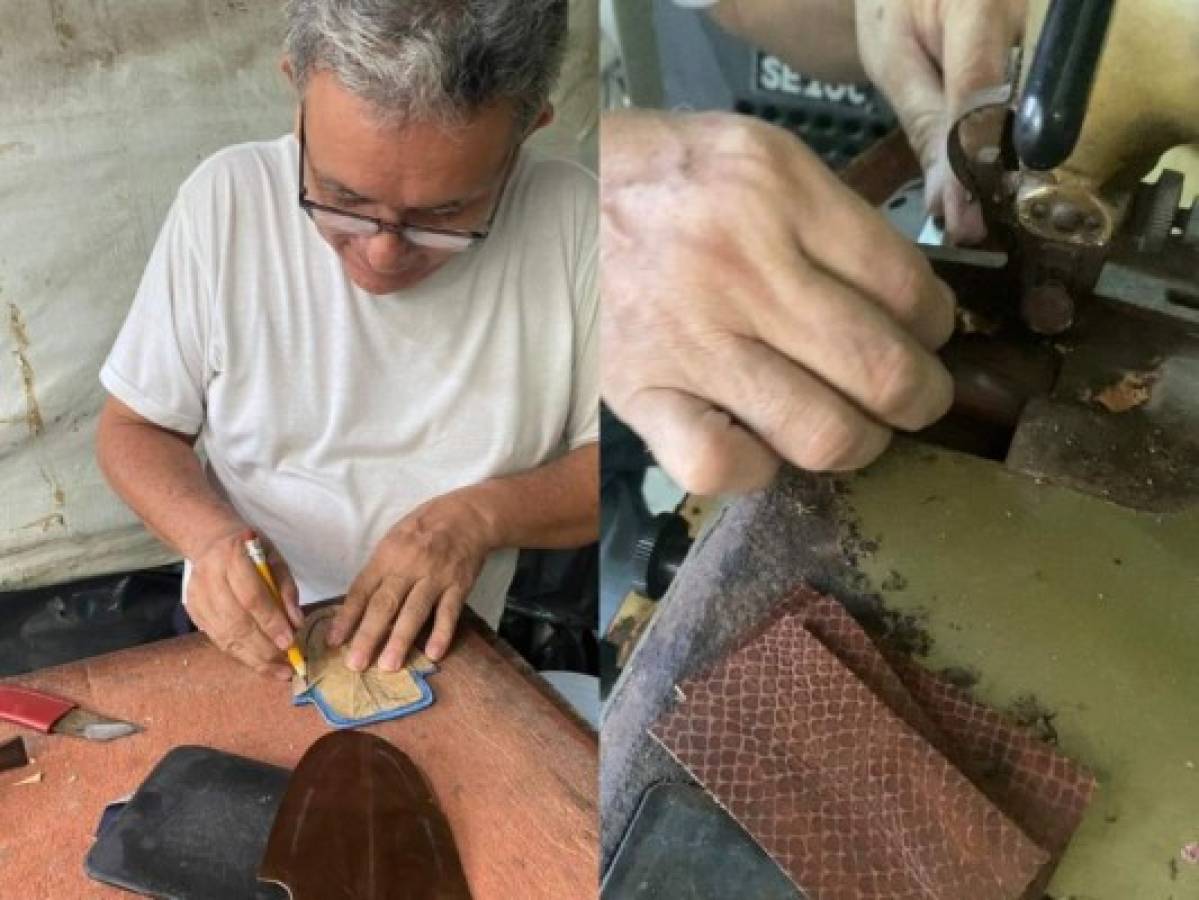 Hondureña pausó sus estudios de medicina para ayudar a su padre en una zapatería