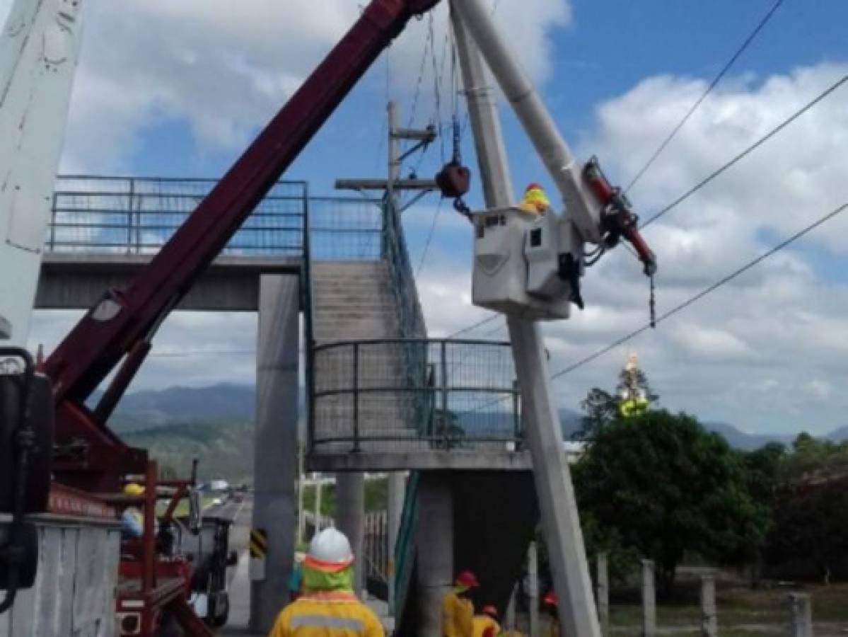 Empresa Energía Honduras anuncia trabajos de mantenimiento para este martes