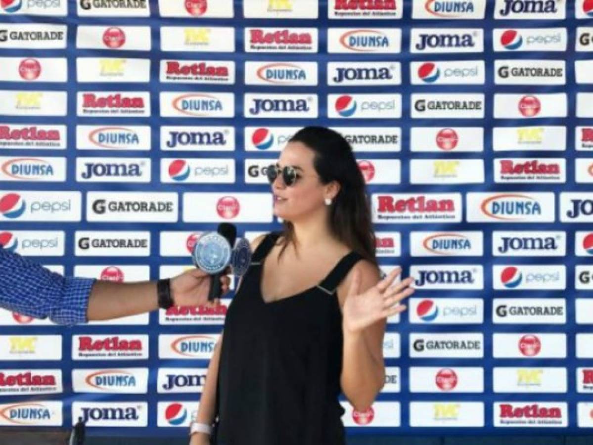 Carmen Boquín invita a los aficionados de Motagua a que asistan a la Gran Final del domingo