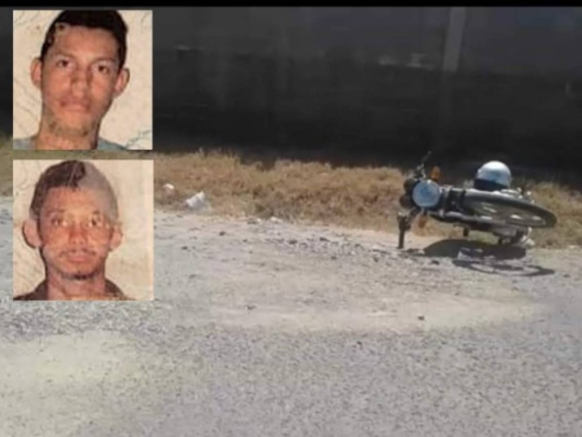 Sujetos asesinan a dos jóvenes que viajaban en moto en Choluteca