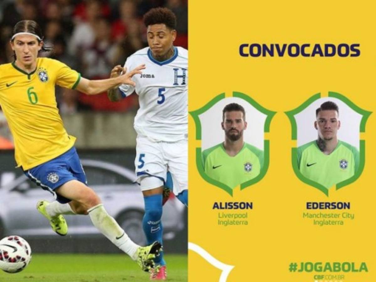 Brasil da convocatoria final para jugar contra Honduras y en la Copa América