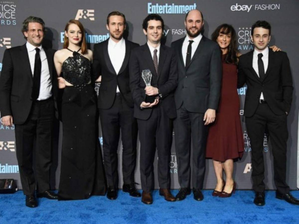 'La La Land', 'Moonlight' ganadores en los Critics Choice