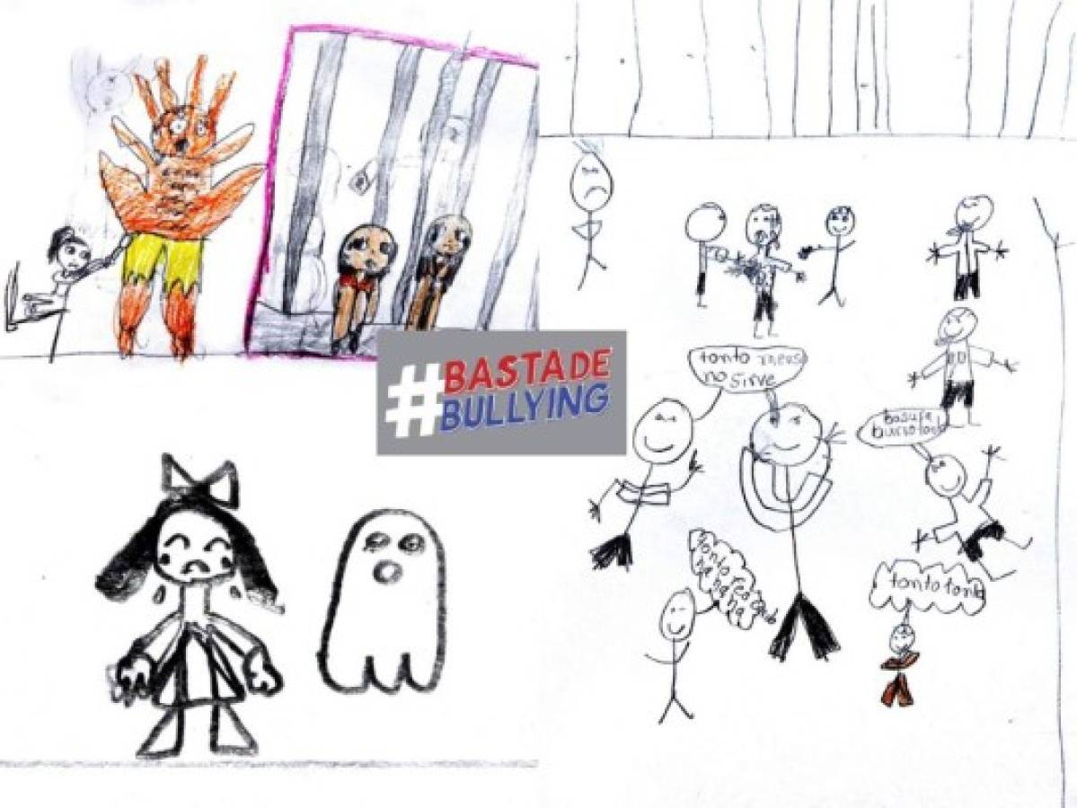 Niños dibujan el bullying y psicóloga hace reveladora interpretación