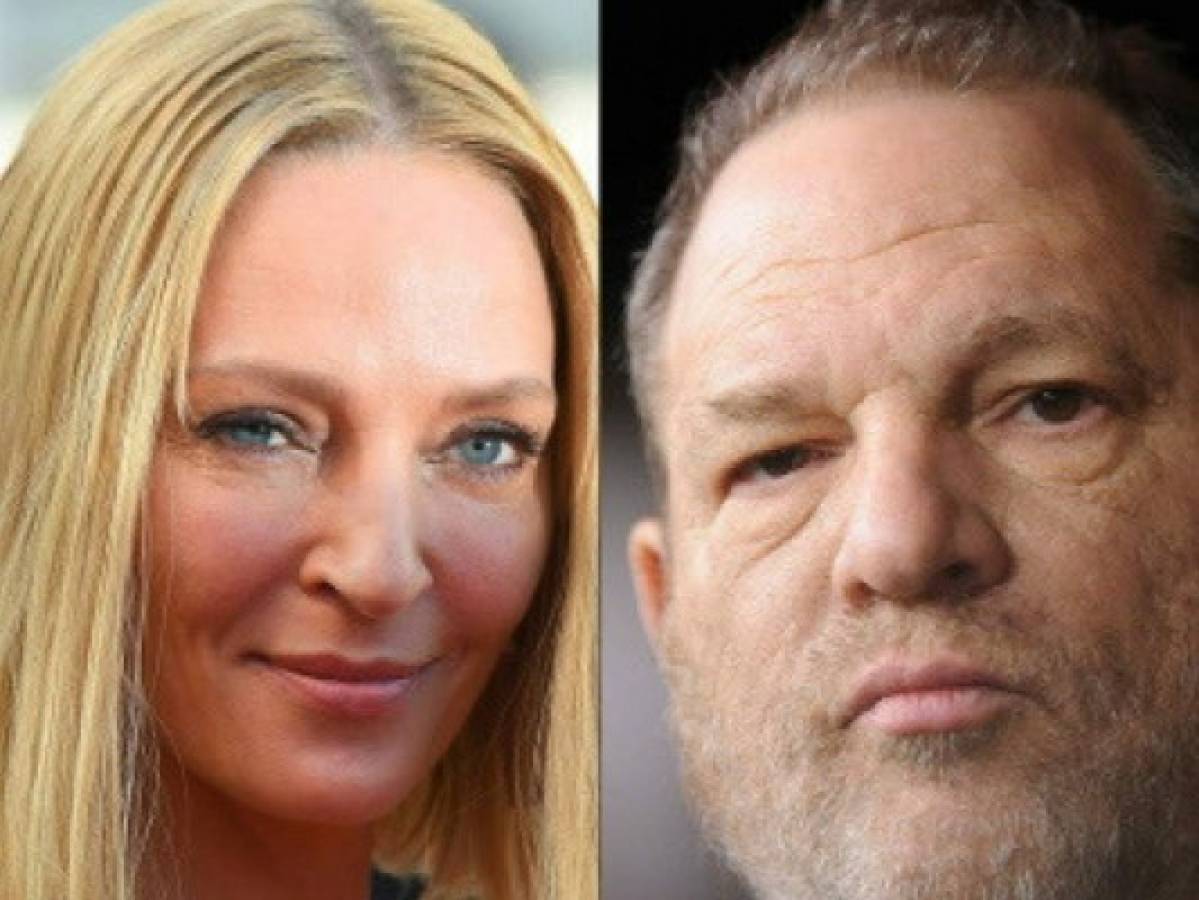 La actriz Uma Thurman acusa a Harvey Weinstein de agresión y presiones