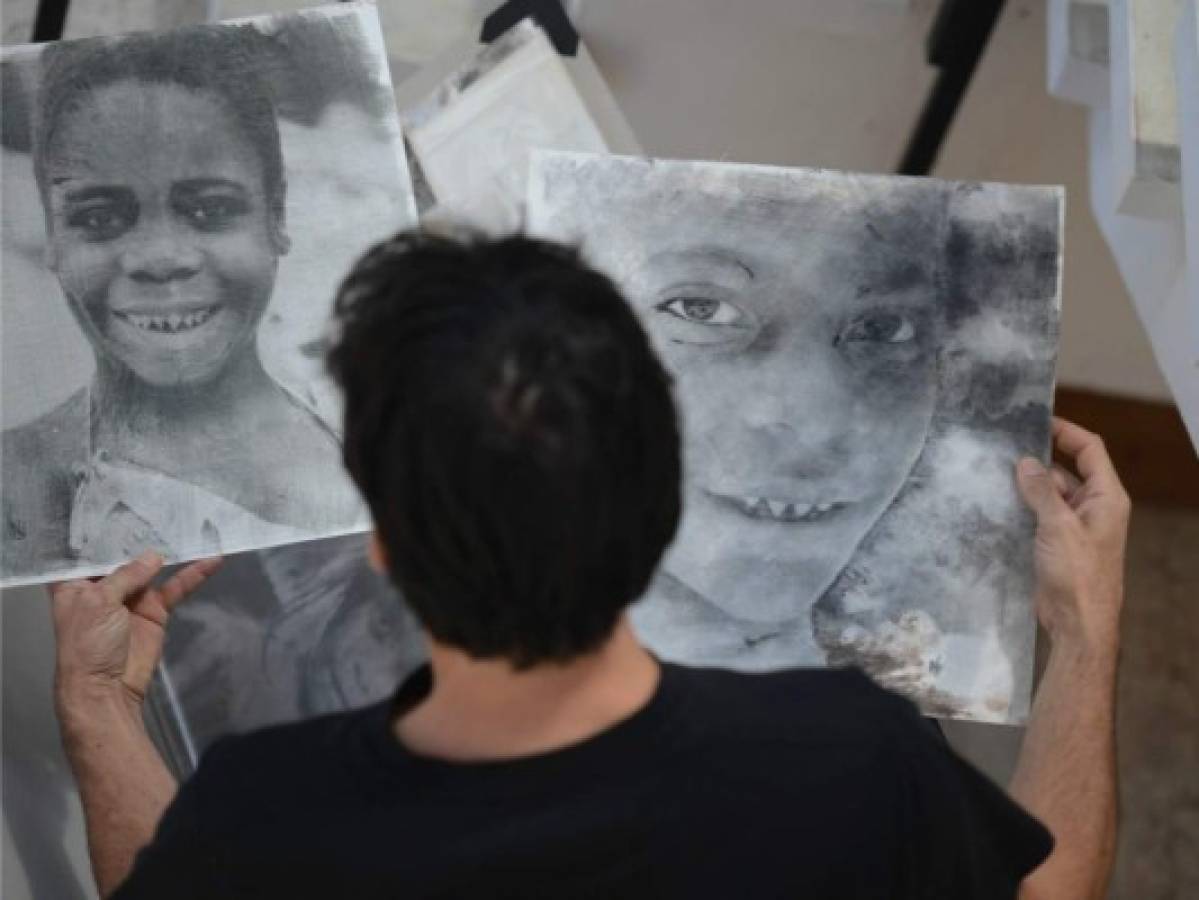 Francés Nicolás Guyot devela crueldad de la guerra en exposición en Honduras