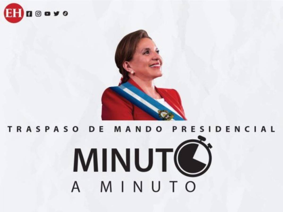EN VIVO: Minuto a minuto de la toma de posesión de Xiomara Castro