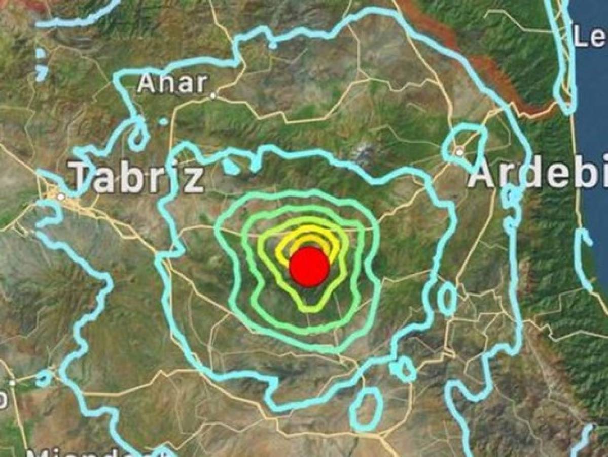 Sismo deja tres muertos y 20 heridos en el noroeste de Irán 