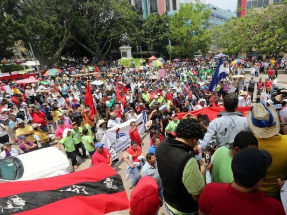 Las calles que estarán cerradas el 1 de mayo en Tegucigalpa y Comayagüela