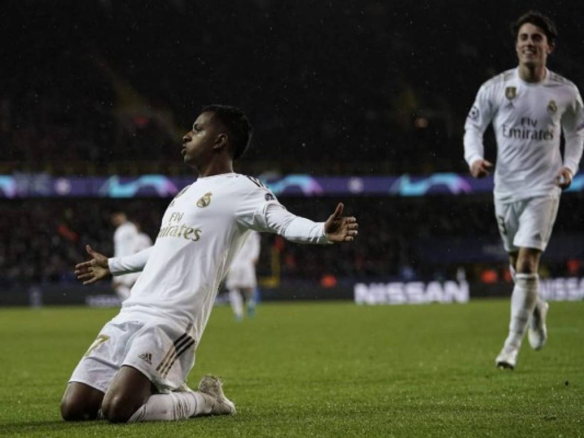 Real Madrid gana 3-1 de visita al Club Brujas en Champions League