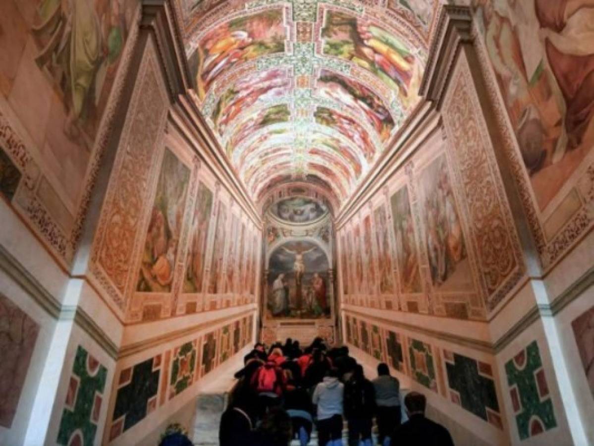 El Vaticano abre la 'Escalera Santa' por primera vez en 300 años