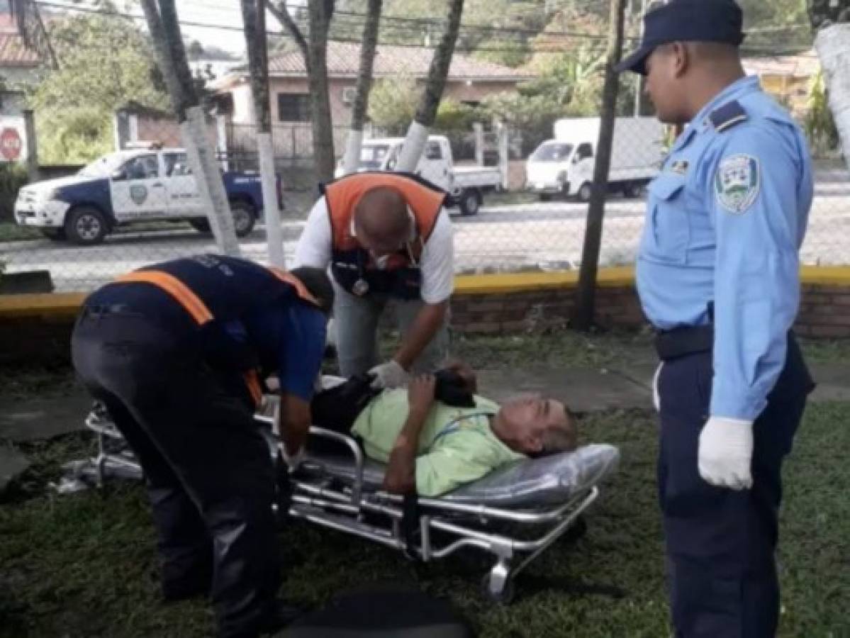 Tras fuerte discusión guardia de seguridad hiere a su compañero en San Pedro Sula