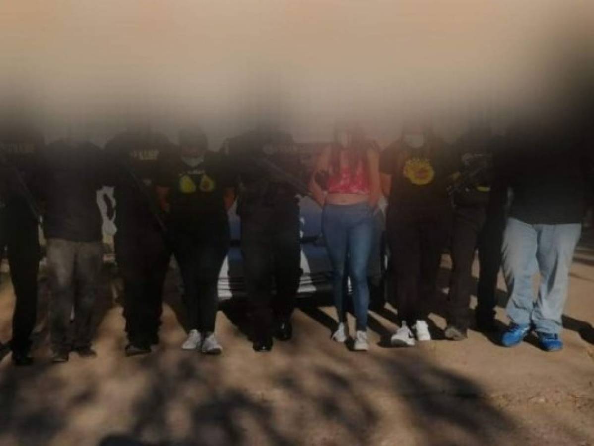 Remiten a centro penal de Comayagua a cinco presuntos extorsionadores