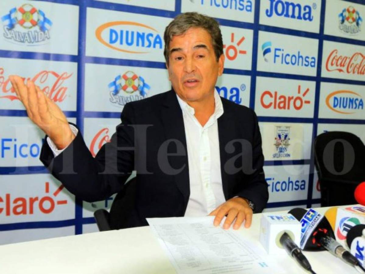 Jorge Luis Pinto presenta lista de convocados al microciclo previo a la Copa de Naciones