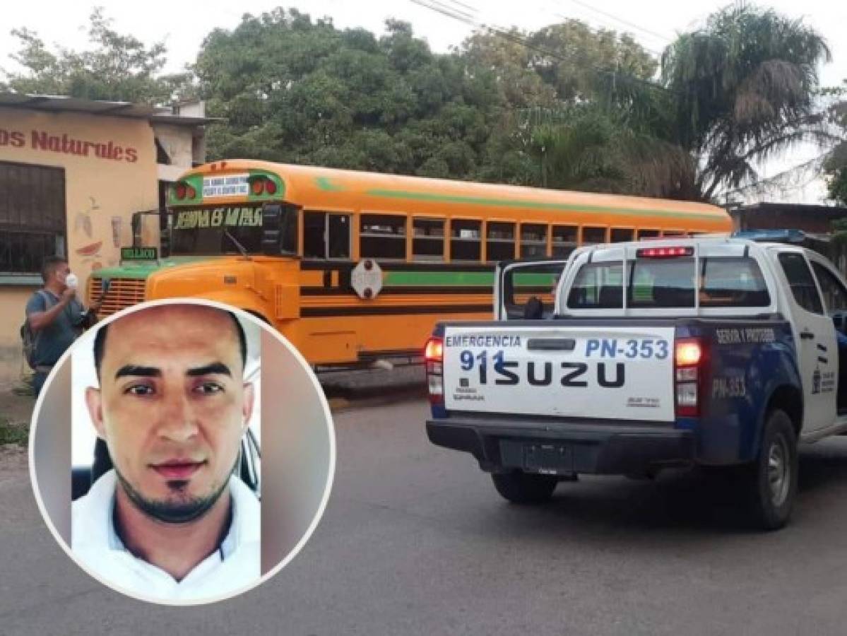 De varios balazos asesinan a conductor de bus en La Ceiba