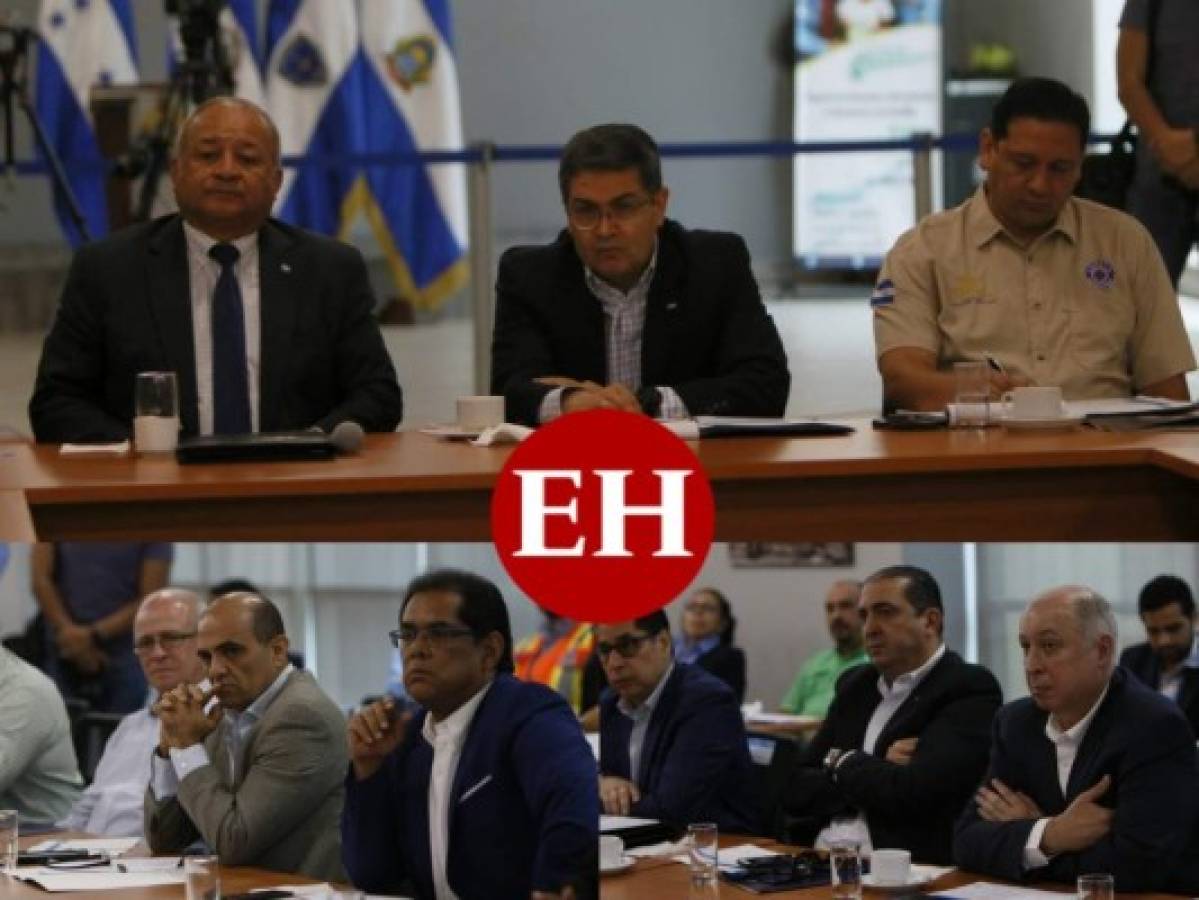 Presidente Hernández se reúne con directivos de la Liga tras violento clásico
