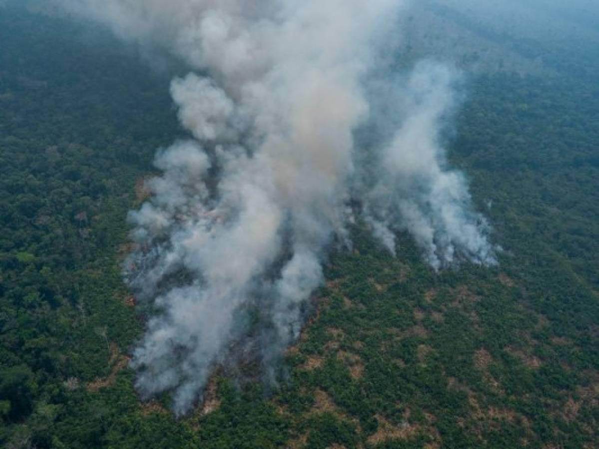 Bolsonaro envía ejército a combatir incendios en Amazonia