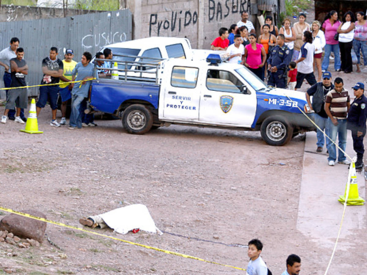 La violencia ha dejado 46,450 muertos en Honduras en los últimos once años