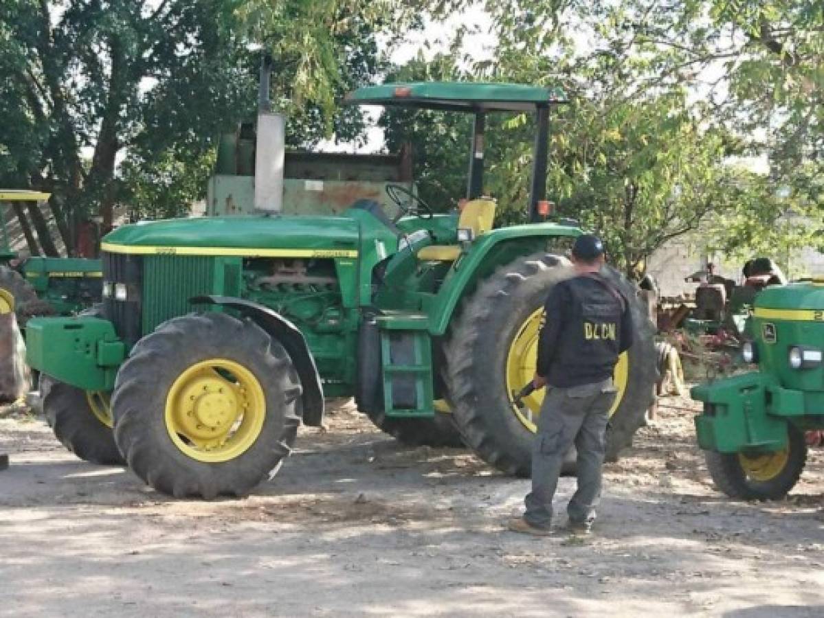 Capturas y aseguramientos en 'Operación Fontana' en Talanga, Francisco Morazán