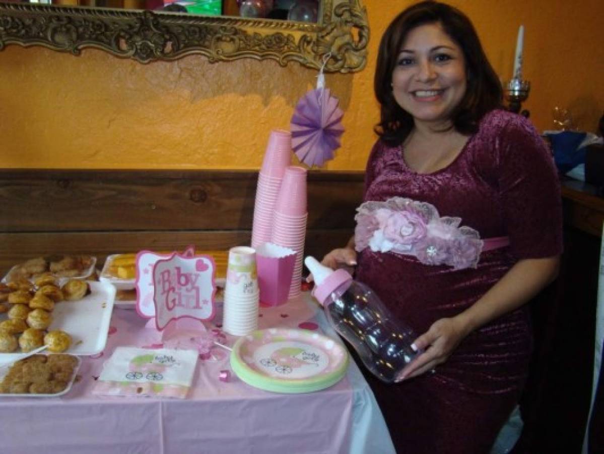 Tonos rosa para celebrar el nacimiento de Allyson Cristine