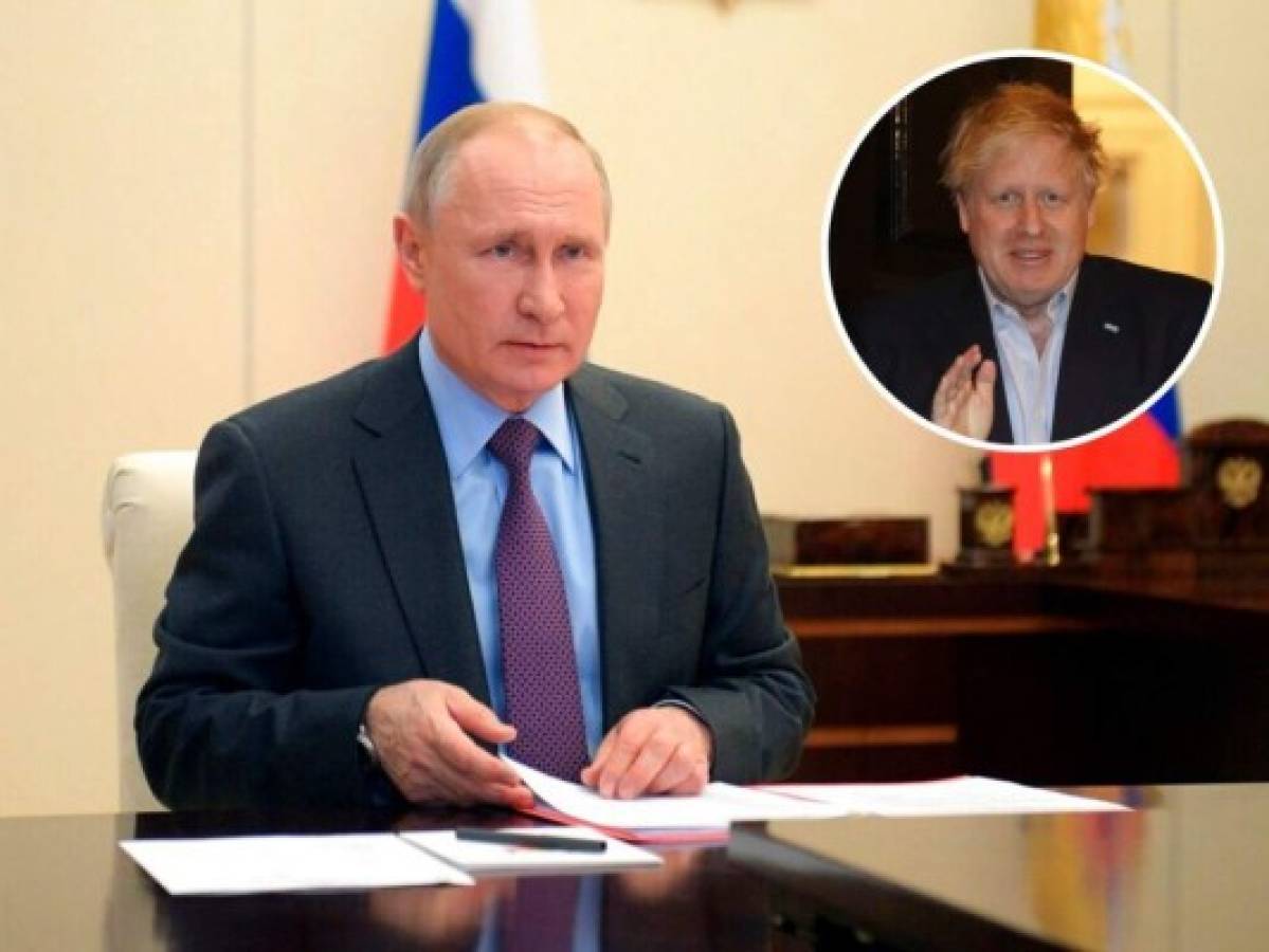 'El optimismo y el humor' de Boris Johnson le ayudarán a sanar, afirma Putin