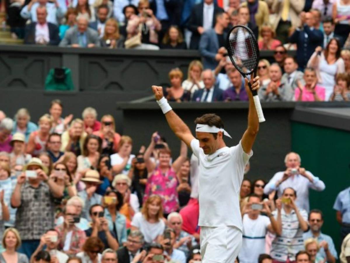 Roger Federer elimina a Berdych y disputará su undécima final de Wimbledon