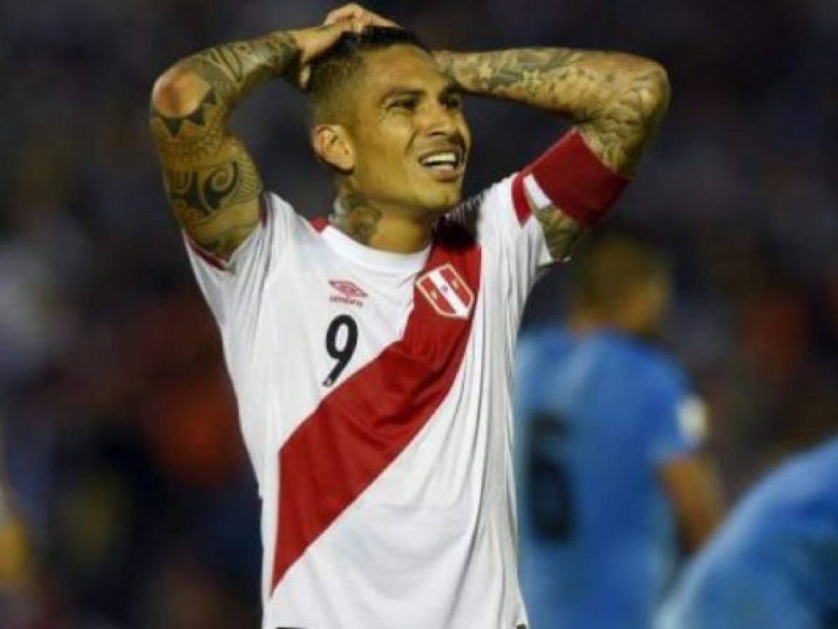 Paolo Guerrero suspendido durante 30 días por dopaje y se perdería repechaje