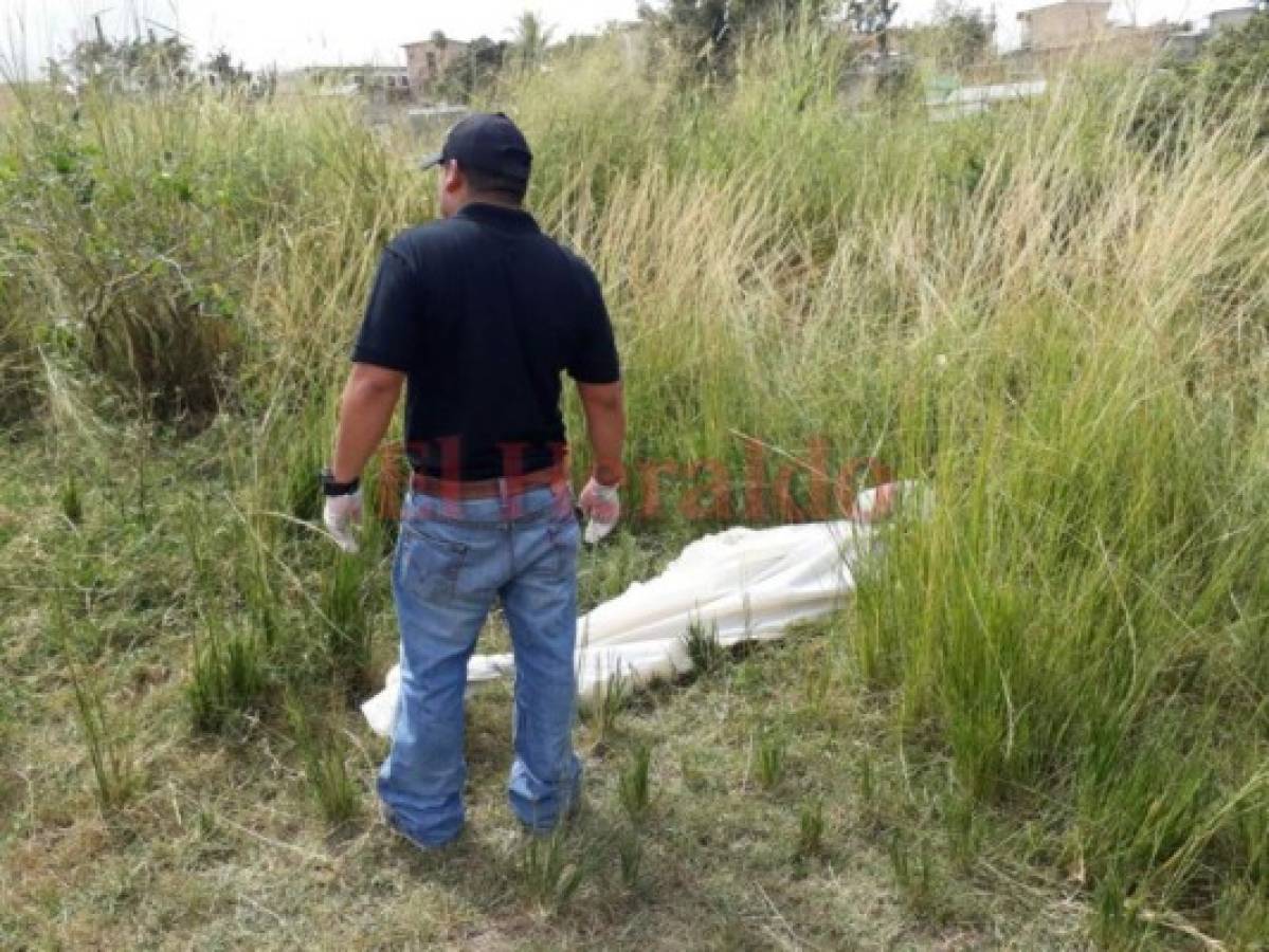 Con un rótulo dejan cadáver de una mujer a orillas del río Choluteca