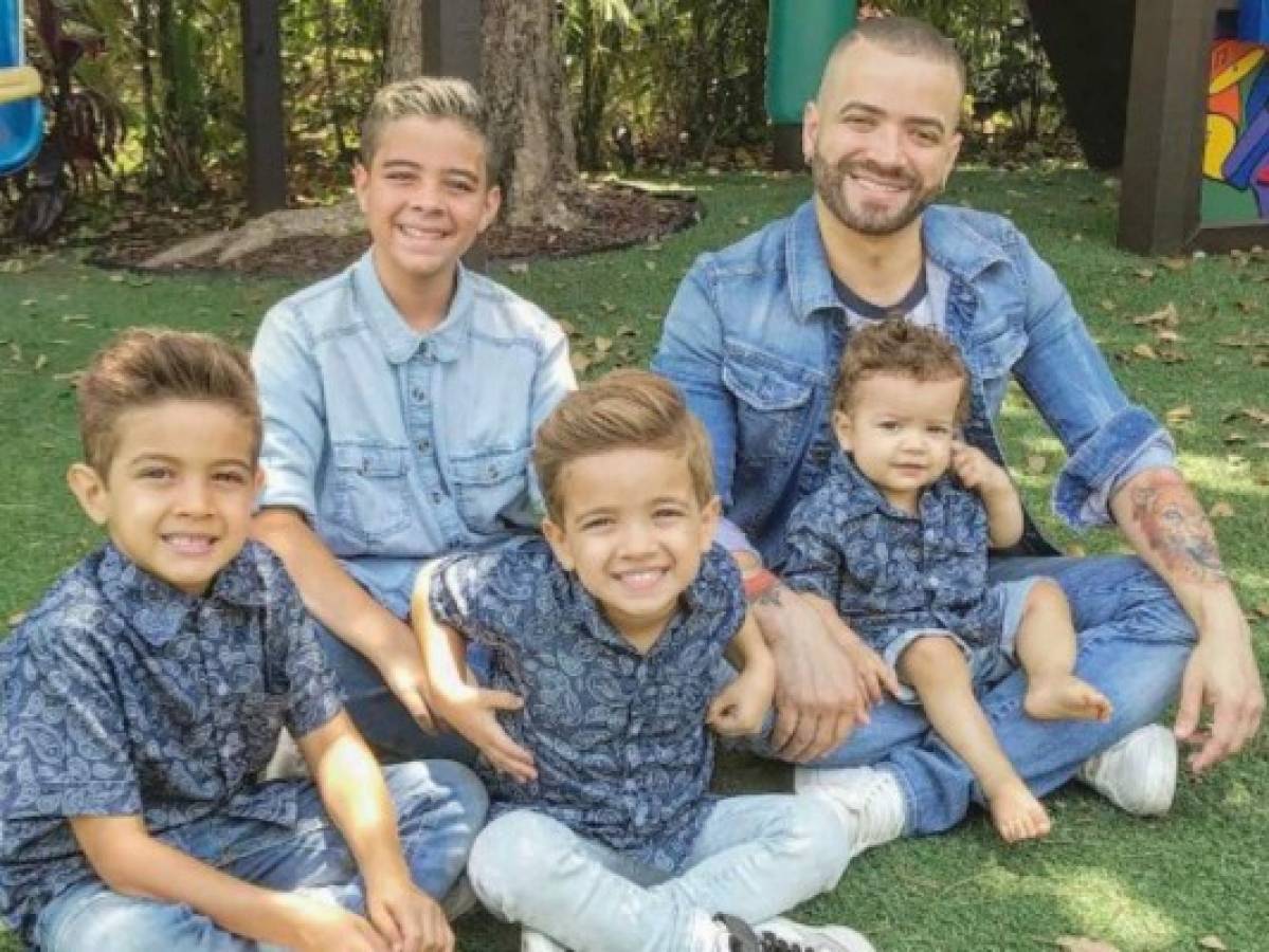 Nacho comparte tierna foto de la travesura de sus hijos