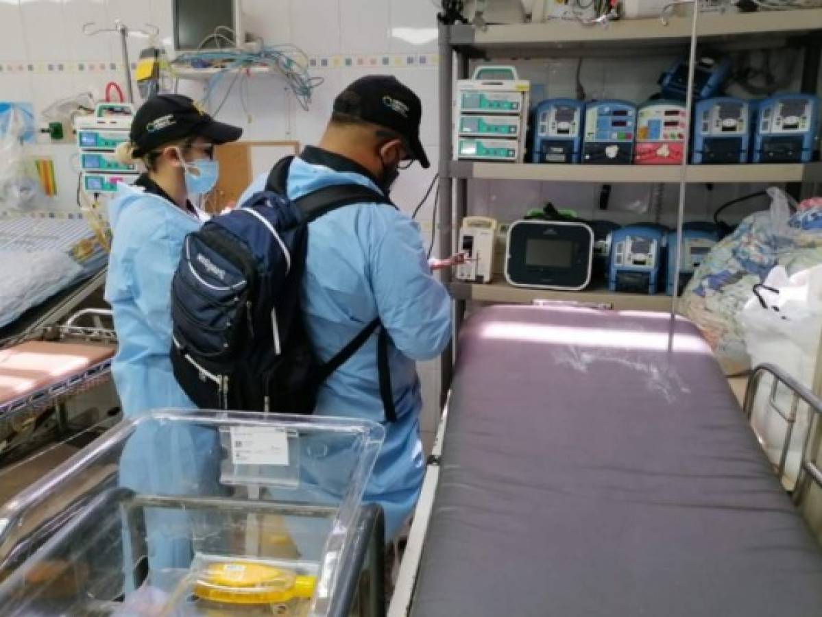 Inspeccionan Hospital Escuela para verificar uso de ventiladores mecánicos comprados por Copeco