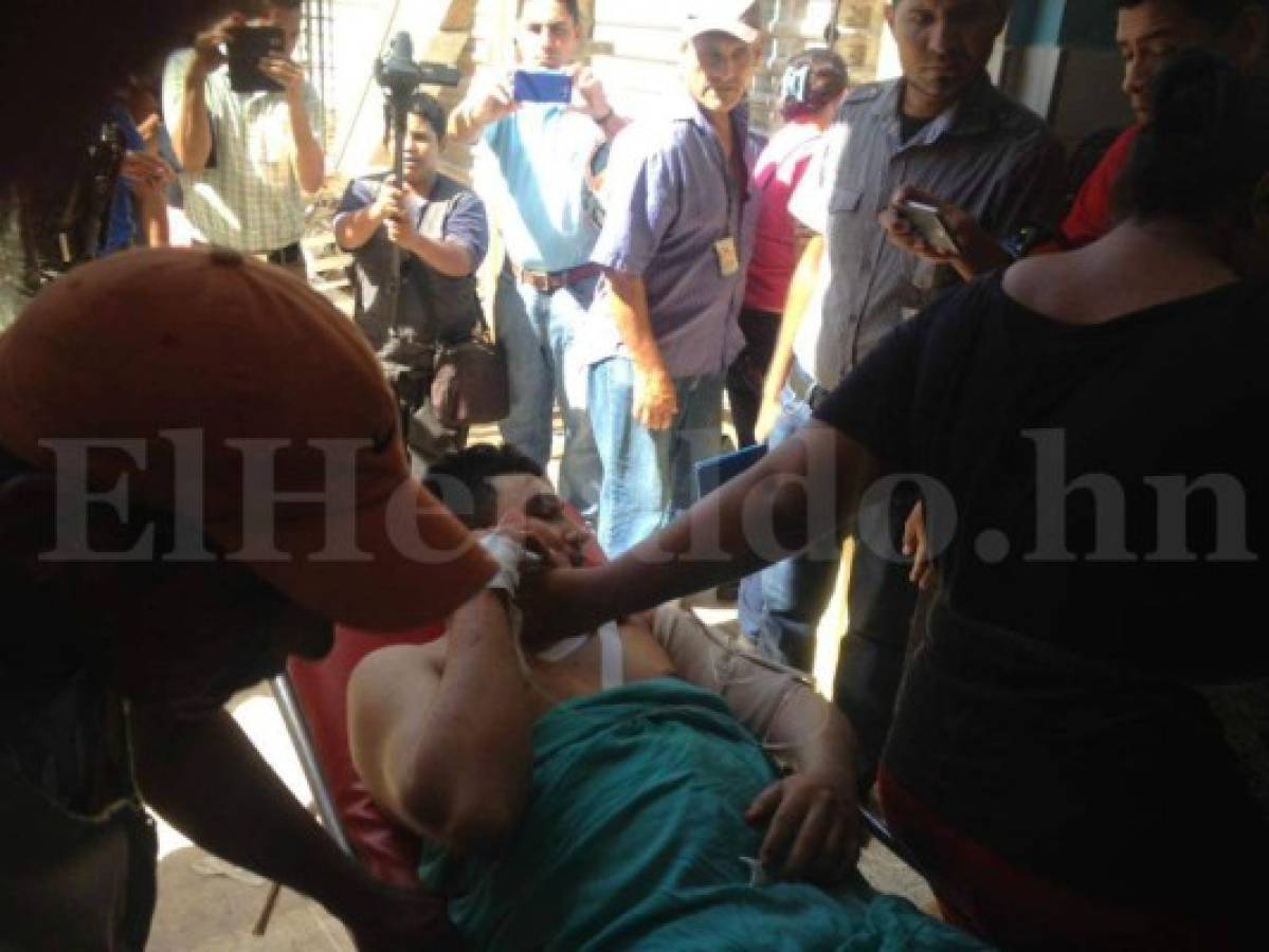 Tres personas heridas en tiroteo en el mercado Concepción de Choluteca