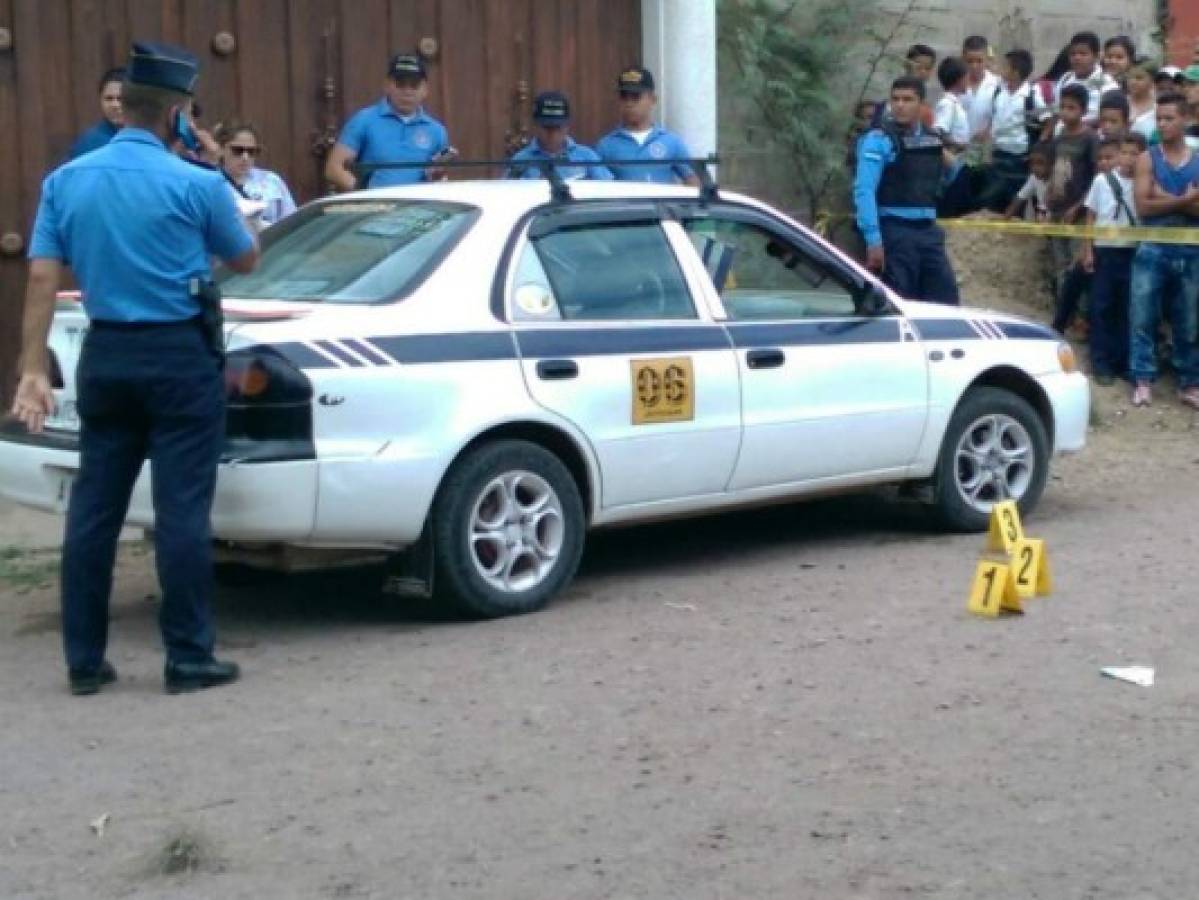 Honduras: De varios disparos asesinan a taxista en Juticalpa