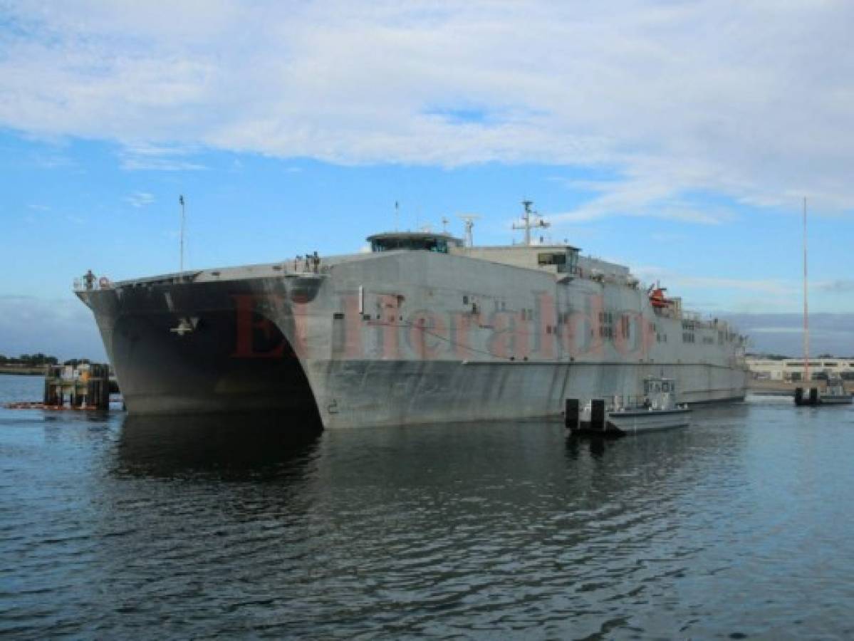 Buque USNS Spearhead con misión 'Promesa Continua 2018' llega el 11 de marzo a Honduras